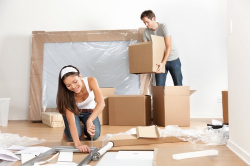 Commercial and residential removals van service in Hammersmith