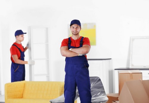 Office moving team planning a relocation in Hammersmith