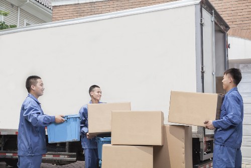 Van and man moving help for flats, offices, and local deliveries in Hammersmith