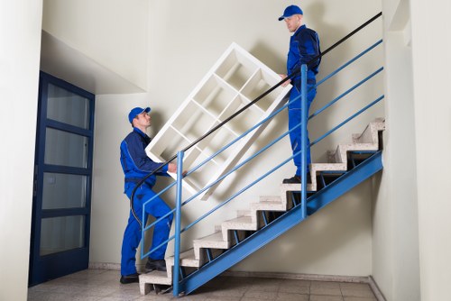 Office relocation checklist and prepared workstations