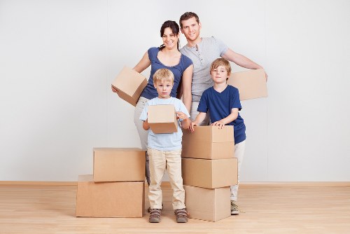 Careful loading of unwanted furniture during a Hammersmith pick-up