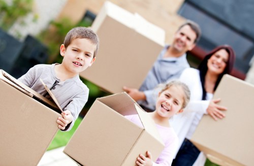 Packing and loading service for a flat move in Hammersmith