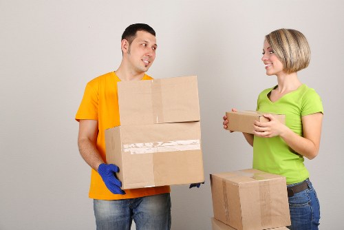 Payment and charge terms for moving services