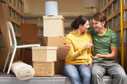 Office move support with moving van service in Hammersmith